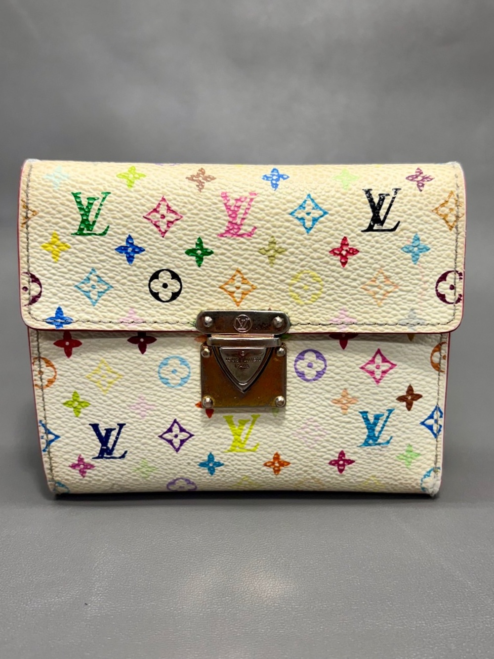 Louis Vuitton Murakami Multicolor Monogram Koala Wallet